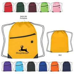 Sports Pouch With Zippered Pockets