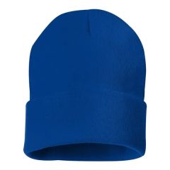 Sportsman 12 Inch Solid Cuffed Beanie