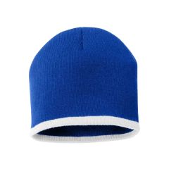 Sportsman 8 Inch Bottom-Striped Beanie