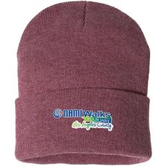 Sportsman - 12 Inch Solid Knit Beanie