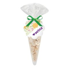 Spring Candy Cone Bag With Champagne Bubbles Candy