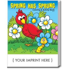 Spring Has Sprung Coloring And Activity Book