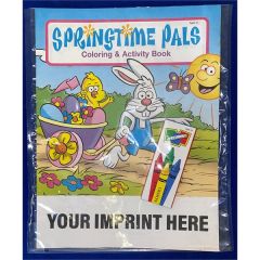 Springtime Pals Coloring And Activity Book Fun Pack