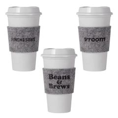 Spruce Felt Cup Sleeve