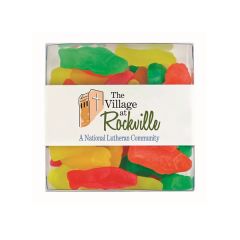 Square Acetate With Assorted Swedish Fish