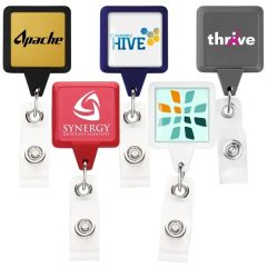 Square Best Retractable Badge Reel Opaque