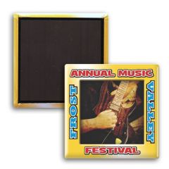 Square Button W/ Magnet