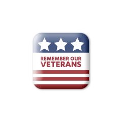 Square Domed Magnet 2 X 2