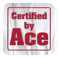 Square Embossed Foil Roll Seal