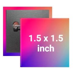 Square Full Color Button