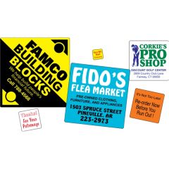 Square Roll Labels