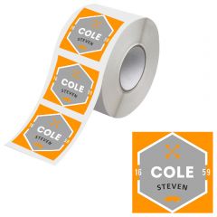 Square Roll Labels 2in X 2in