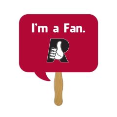 Square Thought Bubble Fast Hand Fan - 1 Day