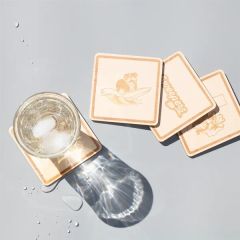 Square Wood Coasters