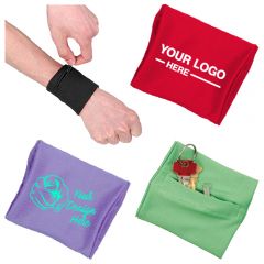 Squat Wrist Band With Zipper
