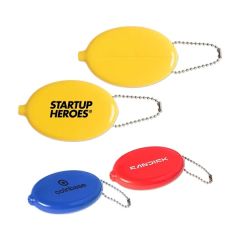 Squeeze Coin Purse With Keychain