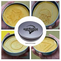Squid Game Honeycomb Cookie Challenge - Decorated Tin Box