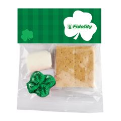 St. Patrick's Day S'mores Kit In Header Bag