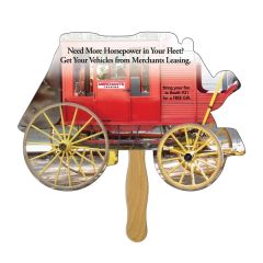 Stage Coach Fast Hand Fan - 1 Day