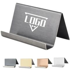 Stainless Phone Steel Business Display Stand Card Holders