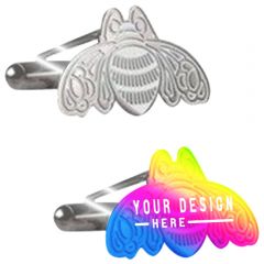 Stainless Steel Cufflinks Custom Die Cut