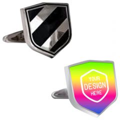 Stainless Steel Cufflinks Custom Shape