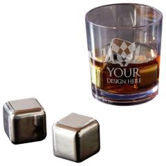 Stainless Steel Ice Cube Cup Set