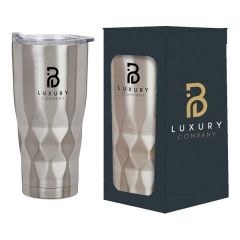 Stainless Steel-Made Cyclone Tumbler In Windowed Box