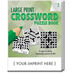 Standard Large Print Crossword Puzzle Book - Volume 2