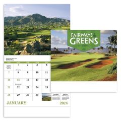 Stapled Fairways & Greens Lifestyle Appointment Calendar