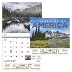 Stapled Landscapes Of America Scenic Appointment Calendar