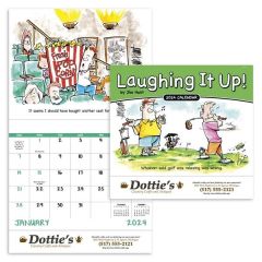 Stapled Laughing It Up! 2024 Calendar