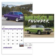 Stapled Muscle Thunder Vehicle 2024 Appointment Calendar