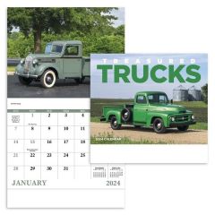 Stapled Treasured Trucks Vehicle 2024 Appointment Calendar