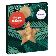Star Window Box W/ White Chocolate Macadamia Cookie