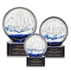 Starburst Award On Paragon Base - Black