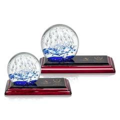 Starburst Award On Rosewood Base