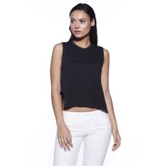 Startee Ladies' Cvc Side Tank