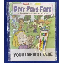 Stay Drug Free Coloring And Activity Book Fun Pack
