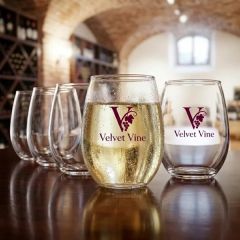 Stemless White Wine Glass