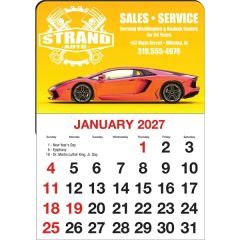 Stick-A-Pad Calendar With Magnet Top