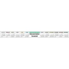 Stick-A-Strip Full-Color Keyboard Calendar