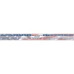 Stick-A-Strip Keyboard Calendar - U.S. Flag