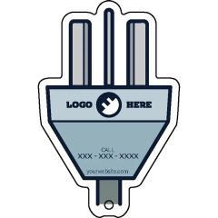 Stock Shape Acrylic Key Tag