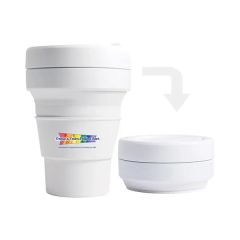 Stojo 12 Oz Collapsible Cup, Full Color Digital