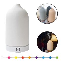 Stone Shape Ceramic Ultrasonic Essential Oil Diffuser