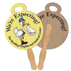 Stopwatch Recycled Hand Fan