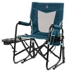 Stowaway Rocker W/Side Table - Teal