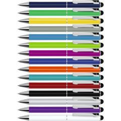 Straight Si Touch Metal Twist Ballpoint Pen