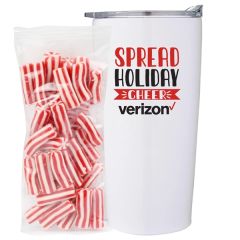 Straight Tumbler - 20 Oz, Strawberry Twists